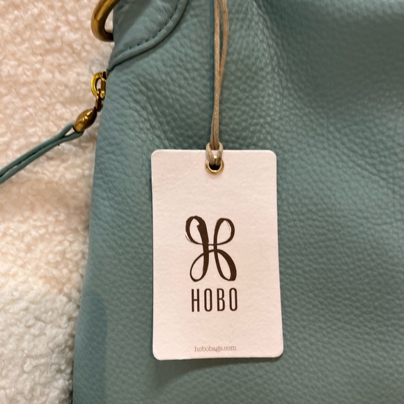 HOBO - Fern Tote Purse Leather Straps Pale Green NWT - Picture 5 of 9